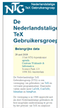 Mobile Screenshot of ntg.nl