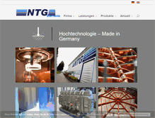 Tablet Screenshot of ntg.de